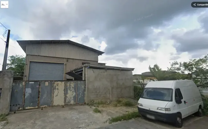 Galpão comercial na Cidade Nautica em São Vicente-SP  com 440m²