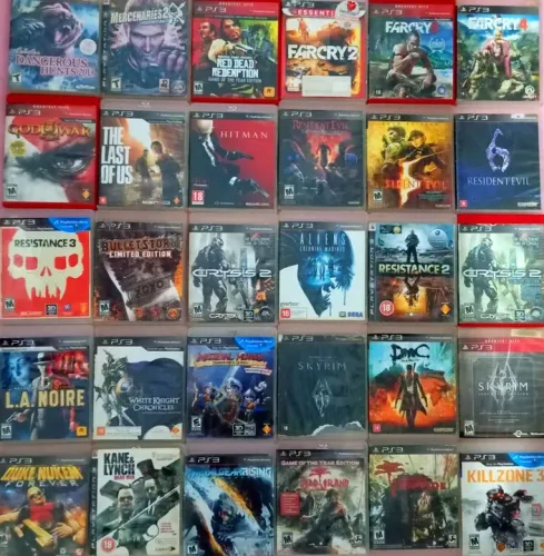 Diversos jogos PS3 - Preço imbatível!