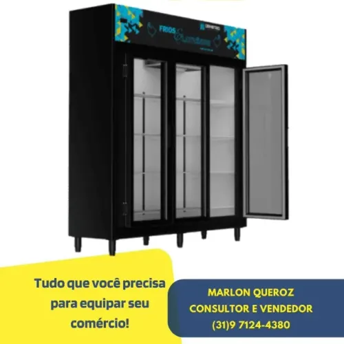 Auto Serviço Refrigerador 3 Portas Ormifrio