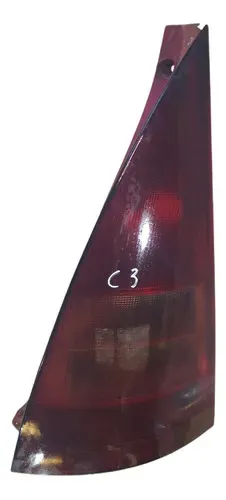 Lanterna Traseira Direita C3 2003 A 2006 Vermelha