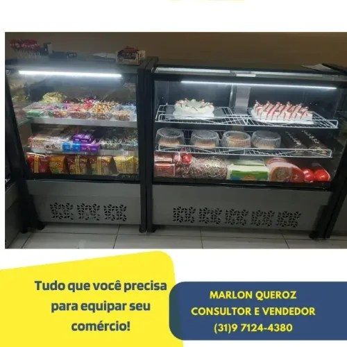 Balcão de Torta/Bolo Polar Novo