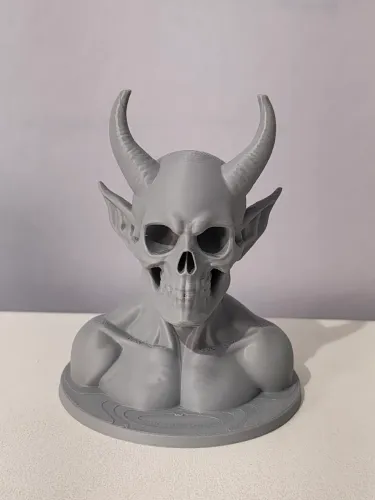 Escultura Demoníaca - Decoração Gótica