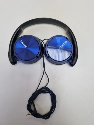 Vendo fone de ouvido on-ear Sony ZX Series MDR-ZX310 blue