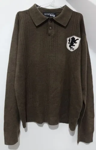 Suéter, Tricô TNG Gola Polo - Estilo e Conforto