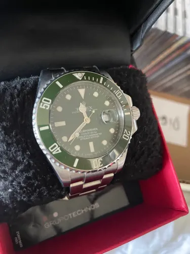 Relógio submariner ETA automático Hulk