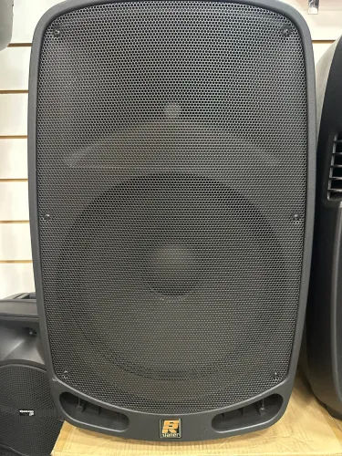 Caixa de som Staner ativa PS 1501 com pedestal