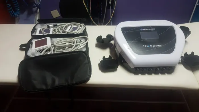 Criolipólise crioderms medicalsan de placas com 4 placas usada