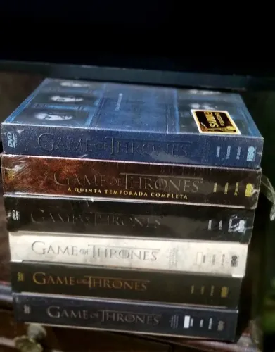 BOX Dvd Game of Thones - 30 DVDs( Original).