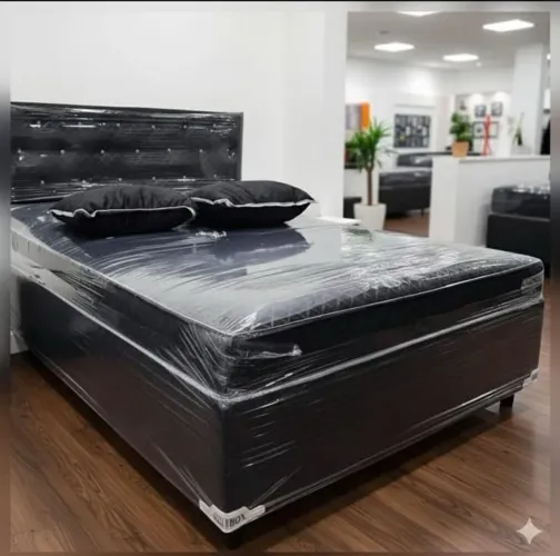 Cama box casal entrega macia