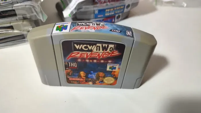 Jogo em Cartucho: WCW nWo Revenge, para Nintendo 64