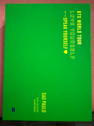 [RARO] Box INTACTO CD DVD BTS World Tour: Love Speak Yourself - São Paulo (Allianz)