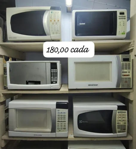 Microondas diversos de 150,00 a 250,00 127V