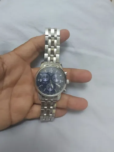 Relógio Tissot PRC 200 original mostrador azul