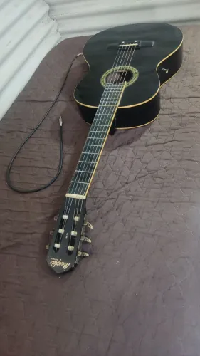 Violão Elétrico regulado por Profissional, funcionando no Som no Ponto de usar!