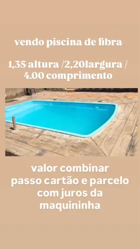 piscina de fibra