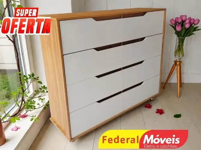 Cômoda 8 Gavetas