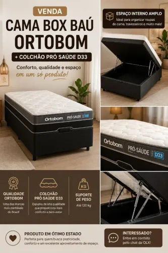 Vende-se 2 camas CAMA BAÚ