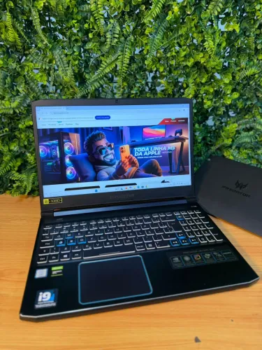 Notebook Gamer Predator Helios 300 i7 16GB 128GB SSD NVME  1TB SSD NVME GTX 1660 Ti 6GB