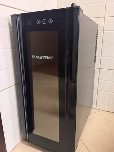 Adega Climatizada Brastemp 12 Garrafas Preta - Excelente Estado