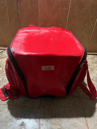 Bag Marmita Motoboy Mochila Bag Quentinha 10 Unid. Mão Dupla