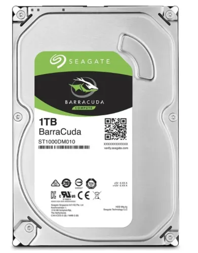 Hd Disco Rígido 1tb St1000dm010 3,5 Seagate Cor Preto (Usado)