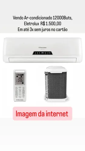 VENDO AR CONDICIONADO ELETROLUX 12000 buts