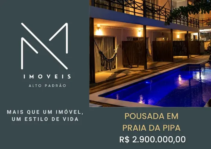 POUSADA EM PRAIA DA PIPA OPORTUNIDADE