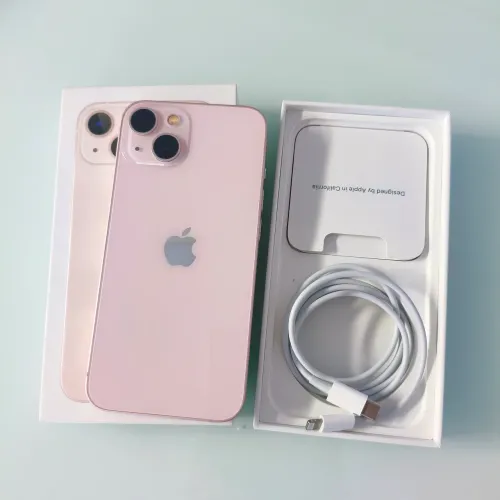 iPhone 13 128gb rosa com caixa e cabo novo