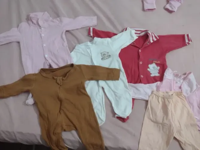 Lote de roupas RN e P