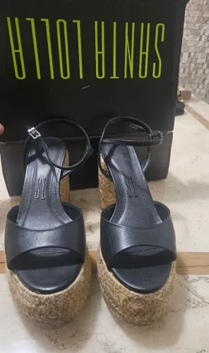 Santa LOLLA sandália Couro Nobre