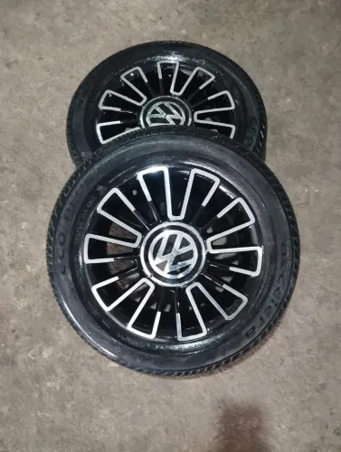 Rodas aro 14 original  gol com 4 pneus  175-65 