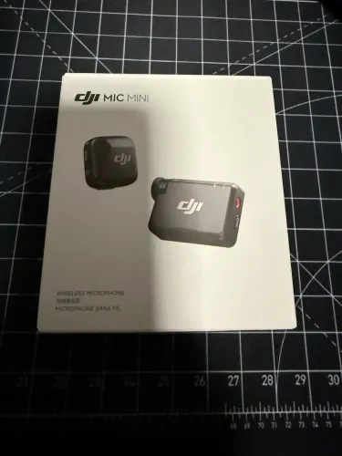 DJI MIC MINI 1 - Microfone De Lapela Sem Fio Dji Mic Mini (1 Tx + 1 R Preto