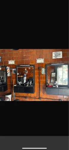 Bancada para barbearia