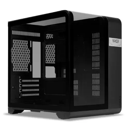 Gabinete Gamer Mancer Cv400 Midtower Lateral De Vidro, Lacrado!