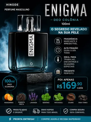 Perfume Hinode Enigma Masculino 100ml