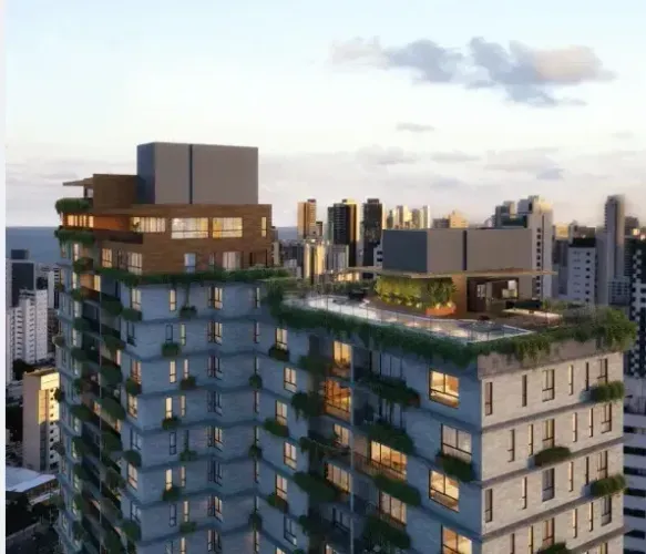 SK ALTO LUXO I JARDINS ÂNGELA VIEIRA I BOA VIAGEM I 3 E 4 SUÍTES I 143m² I 2 OU 3 VAGAS I