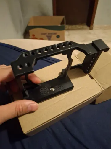 RIG/GAIOLA DE METAL ANDOER. sony A6000 A6100 A6300 A6500 A6400