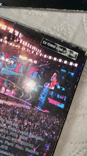 dvd reliquia luan santana ao vivo no rio numerado