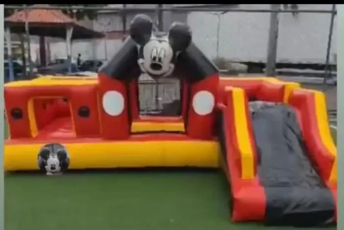 Inflável mine Mickey novo nunca usado