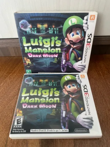 Luigi?s Mansion Dark Moon Nintendo 3DS Original Completo