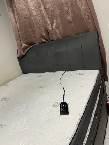 Cama box casal Baú com massageado