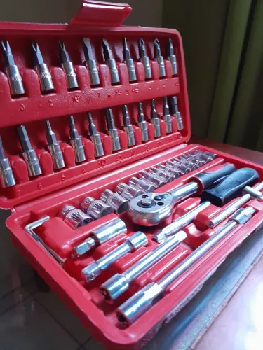 Kit de ferramentas 46 peças - preço negociável 