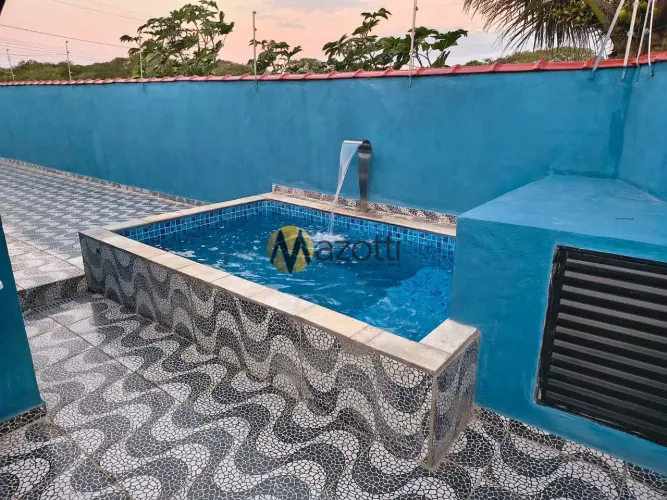 Casa com 2 quartos, Balneário São João, Itanhaém - R$ 330 mil, Cod: 1166