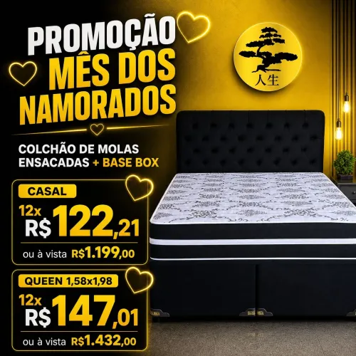 Colchão de molas ensacadas