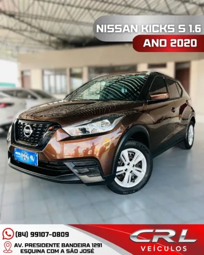 Nissan Kicks S Direct 1.6 16V Flex 5P Aut.(pcd) 2020