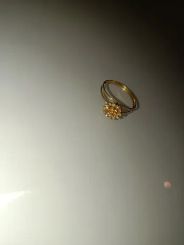 ANEL CHUVEIRINHO EM OURO 18K COM BRILHANTES