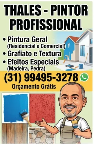 Profissional da pintura