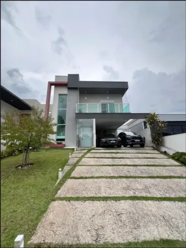 Casa de condomínio para venda possui 280 metros quadrados com 3 quartos