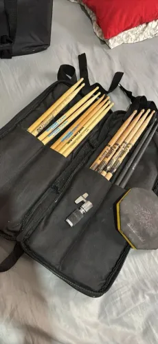 Kit Completo de Baquetas + Bag