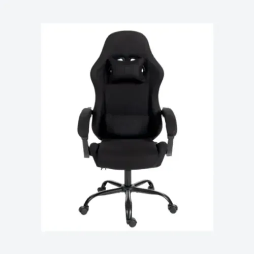 Cadeira Gamer Husky Storm 100, Até 120kg, Almofadas, Reclinável 135°, Tecido, Preta